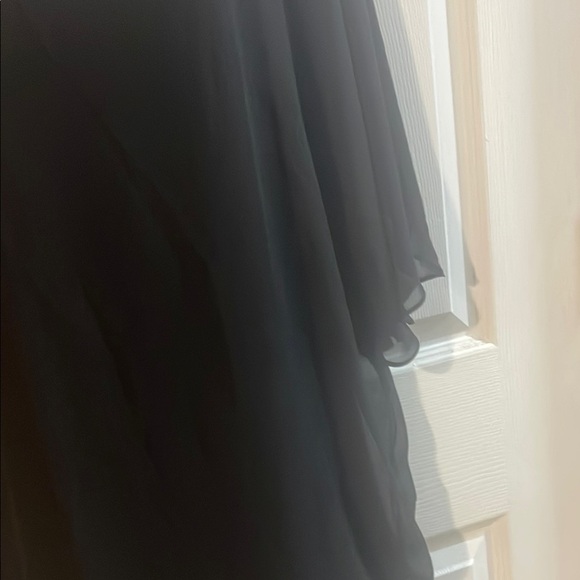 Chic Black Lace Midi Dress - Picture 6 of 10